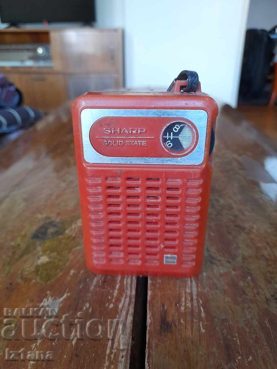Radio vechi, receptor radio Sharp