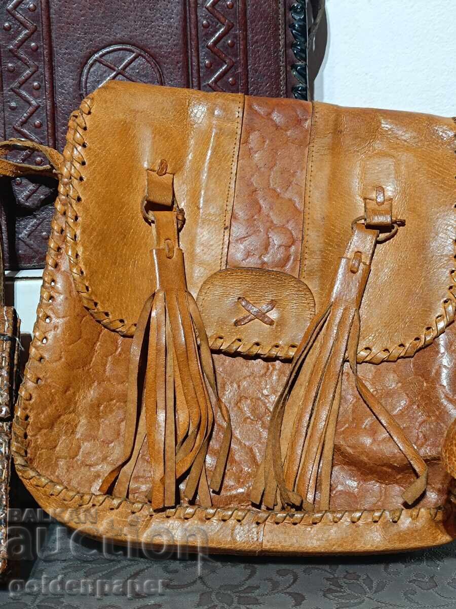 Auction  Sale #20 Women's handbags Genuine leather