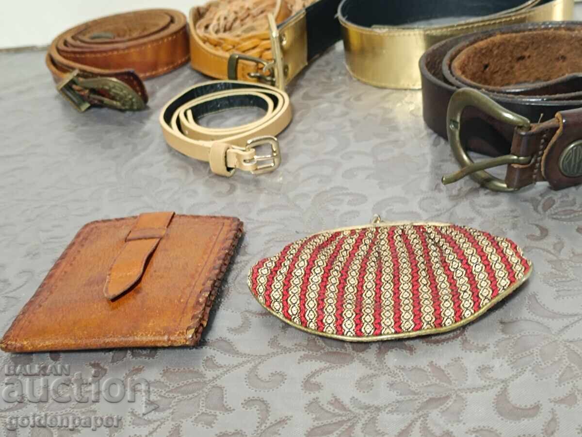 Licitație Lichidare nr. 21 Curele și două portofele