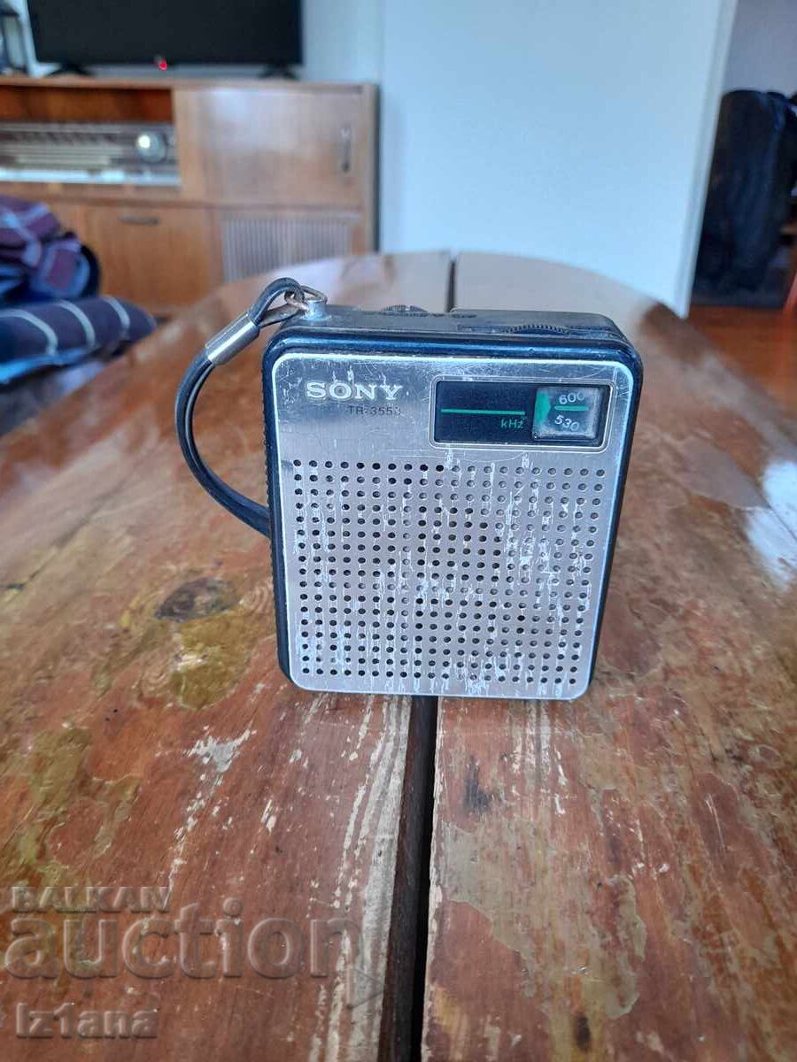 Radio vechi, receptor radio Sony TR-3550