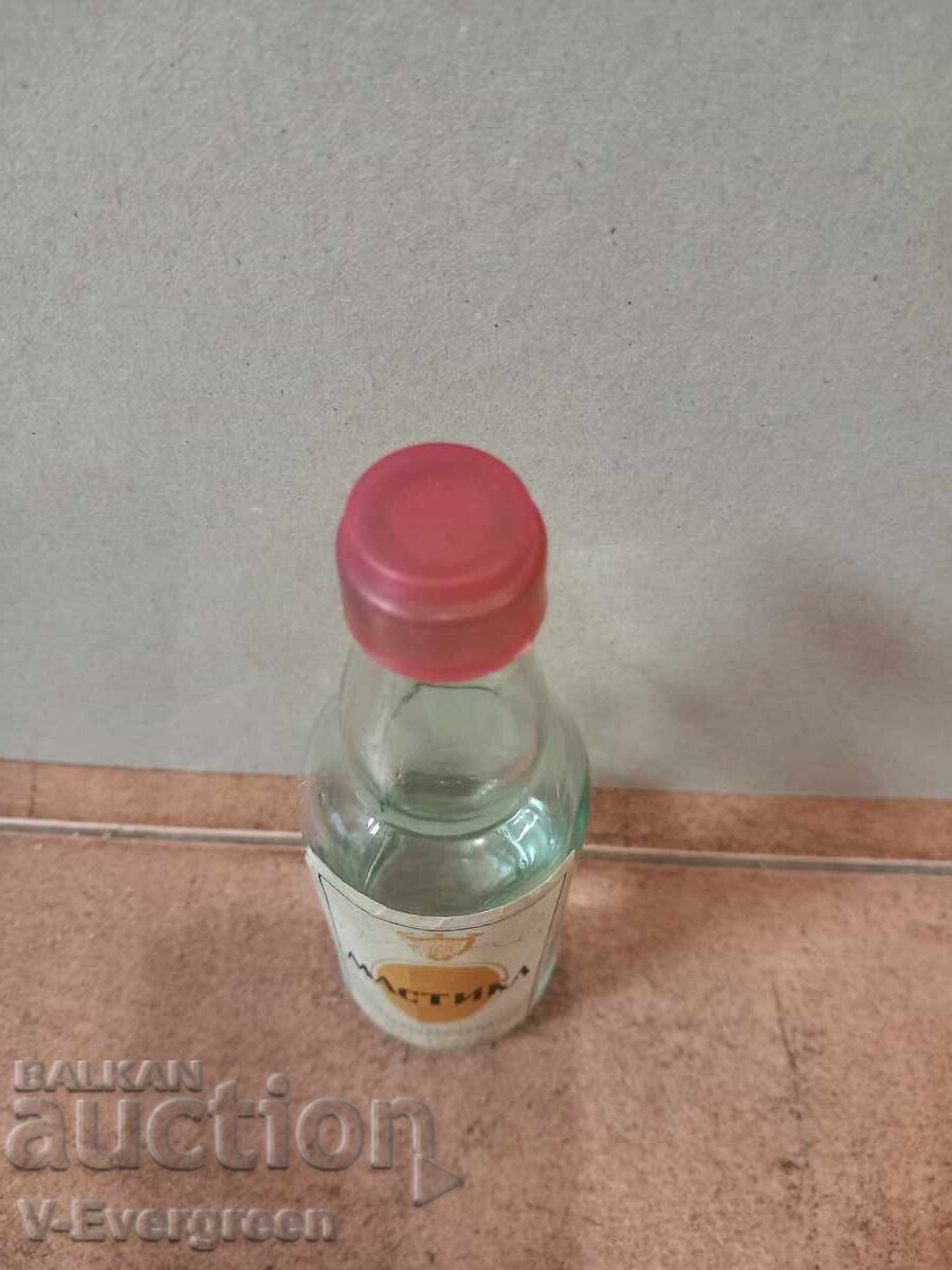 1950s Collectible Mastika miniature bottle with price € 0.01 | 0.02 BGN