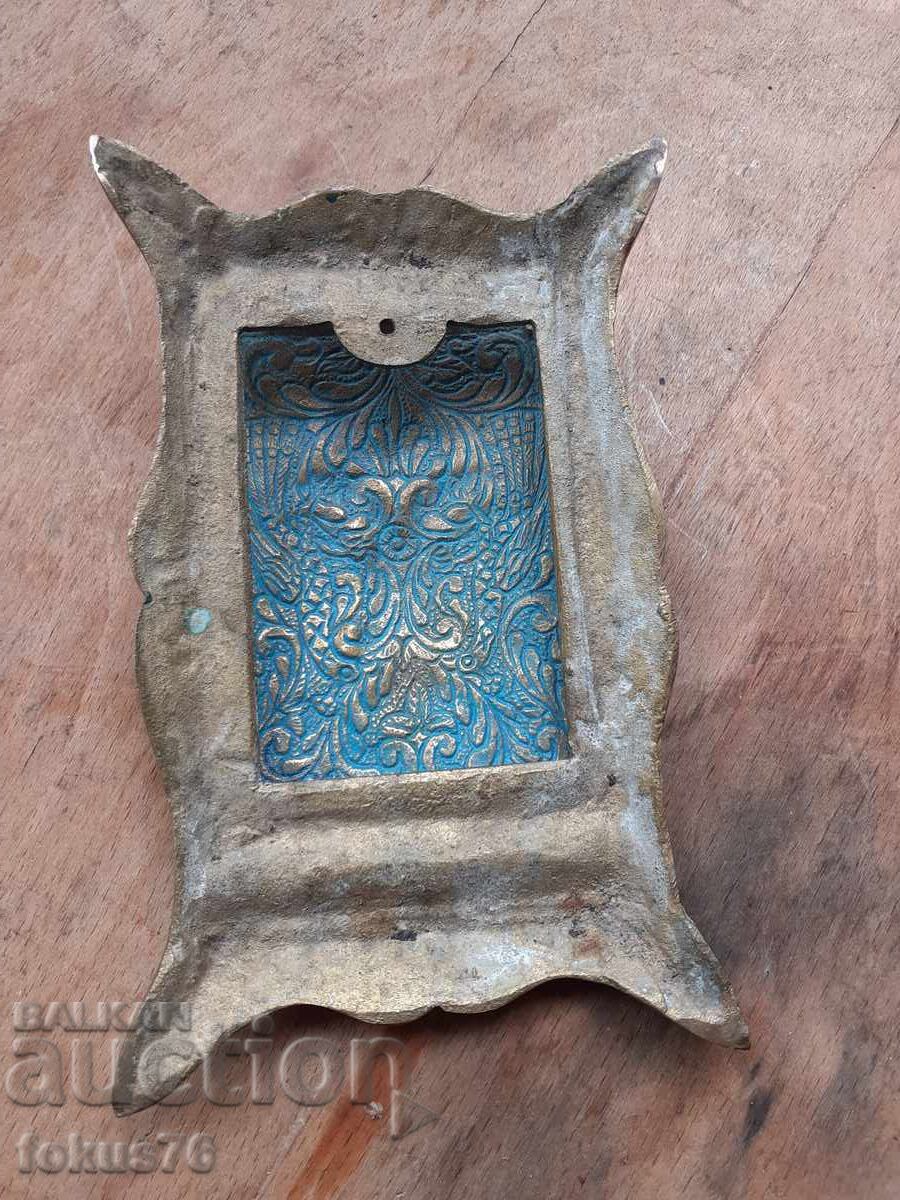 Livrarea Carnet vechi pentru notițe bronz email vultur bicefal