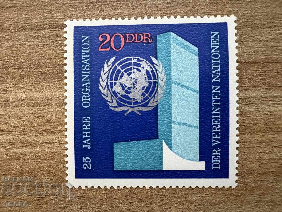 GDR - 25 years United Nations (1970) MNH