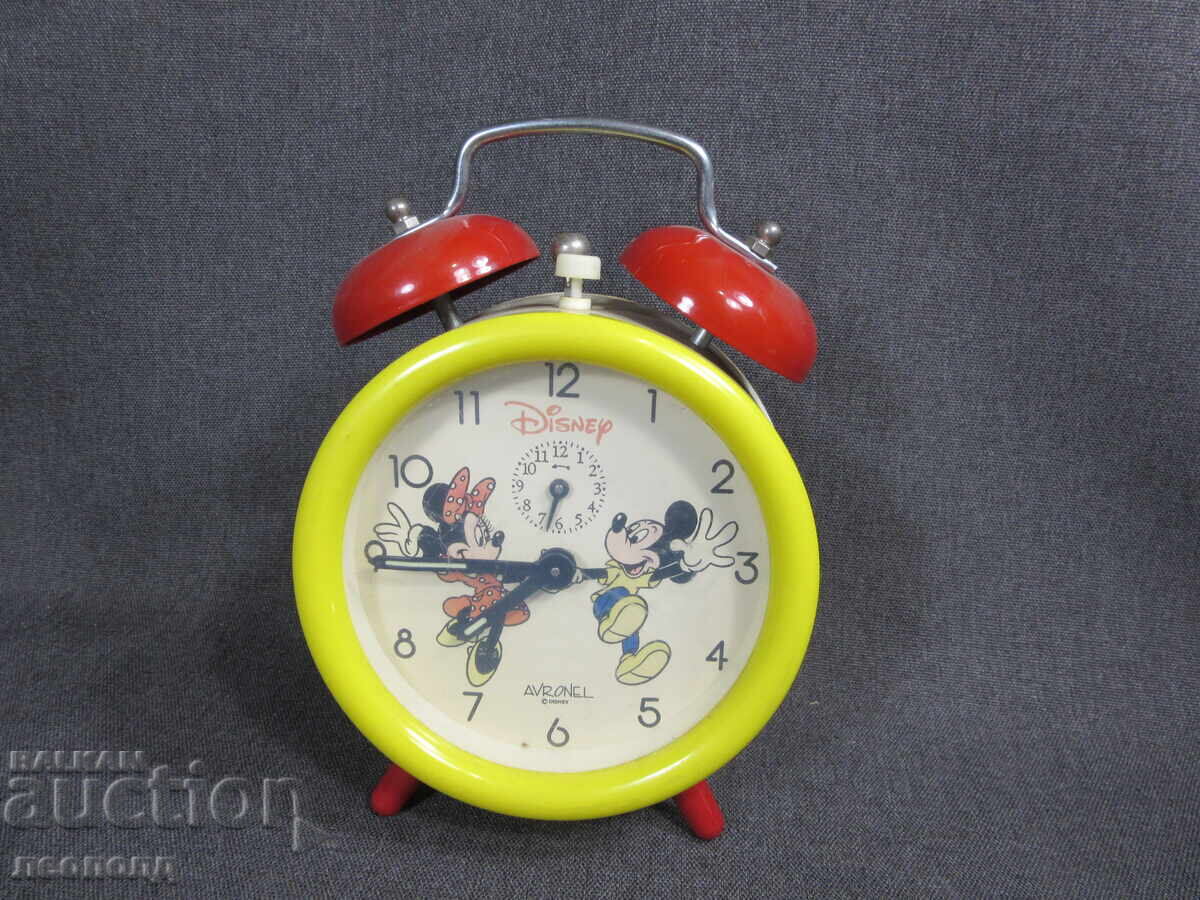 BZC STAR RETRO MECHANICAL ALARM CLOCK AVRONEL DISNEY