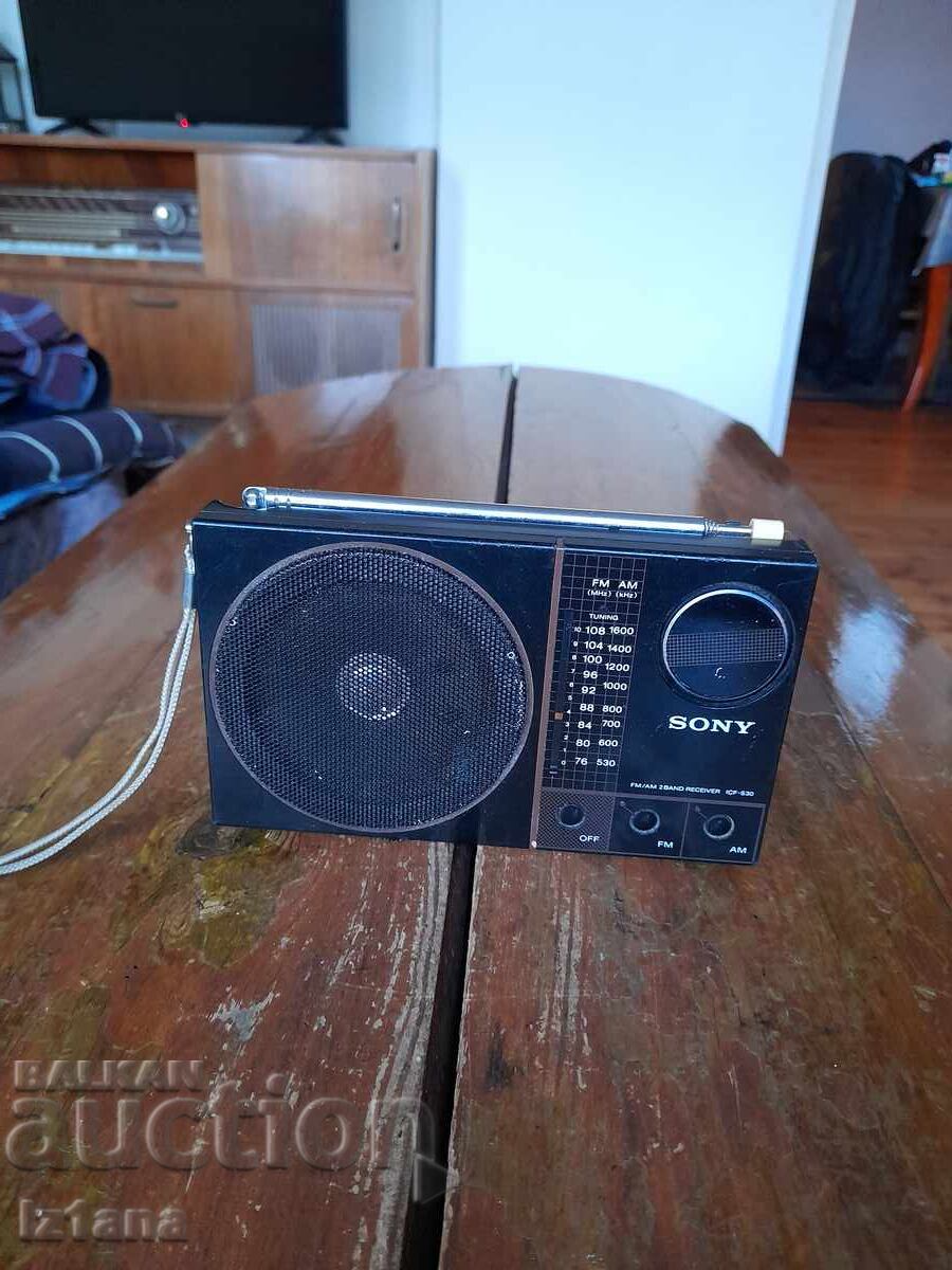 Radio vechi, aparat radio Sony ICF-S30