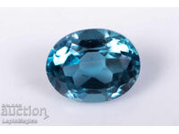 Топаз Лондонско синьо 0.44ct 5x4mm овална шлифовка