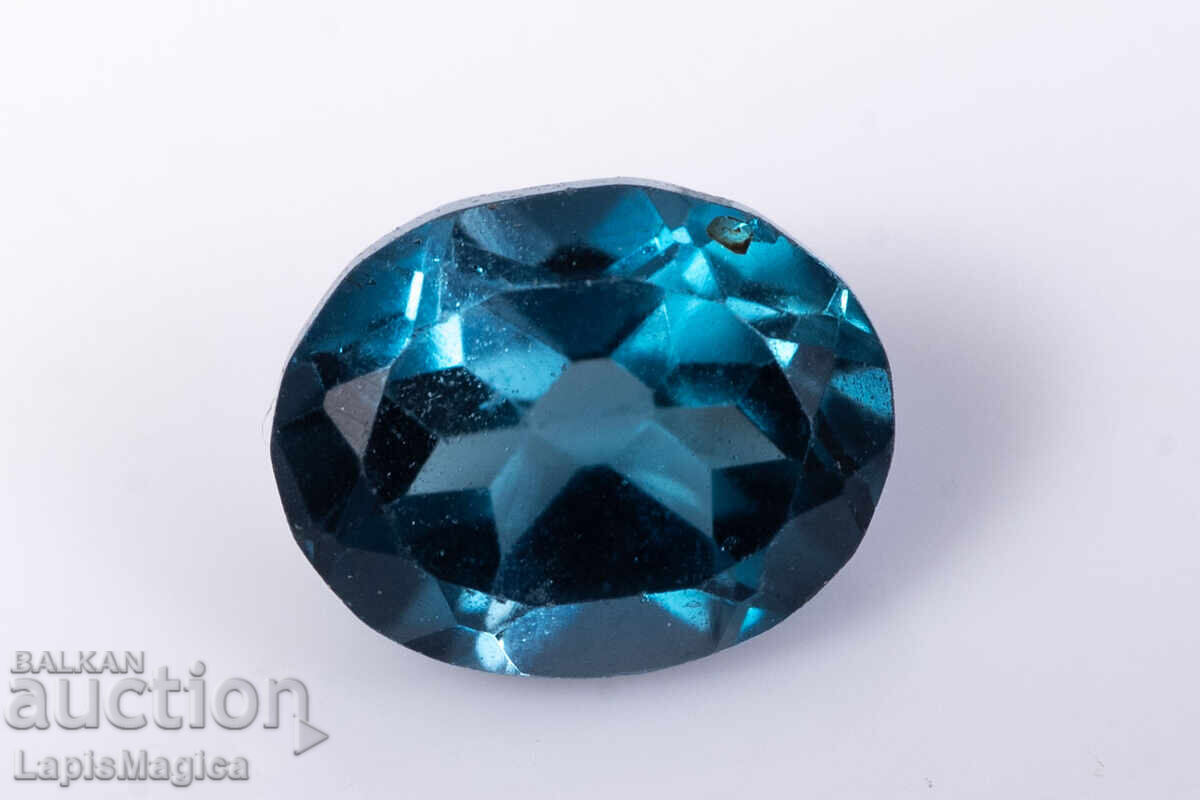 Topaz Albastru Londra 0.44ct 5x4mm tăietură ovală