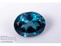Топаз Лондонско синьо 0.44ct 5x4mm овална шлифовка
