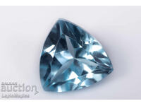 Topaz albastru cer 2.70ct 8.8mm tăietură trilion