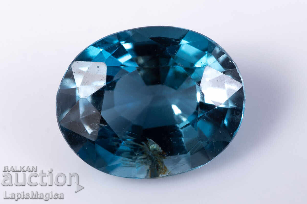 Topaz London Blue 7x5mm 1.02ct tăietură ovală