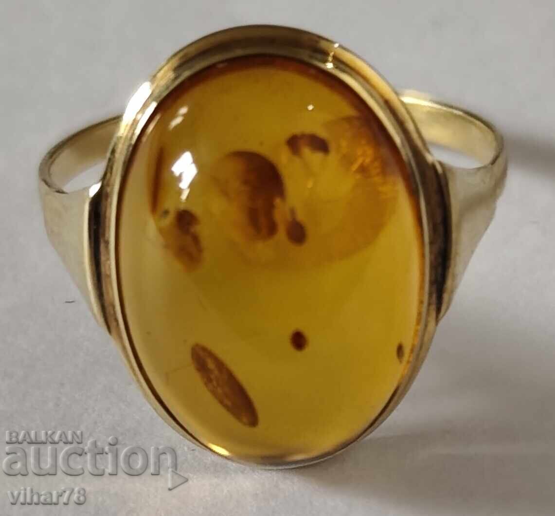 ΧΡΥΣΟ ΔΑΧΤΥΛΙΔΙ 8 ΚΑΡΑΤΙΩΝ ΜΕ ΚΕΧΡΙΜΠΑΡΙ με τιμή € 319.99 | 625.85 BGN