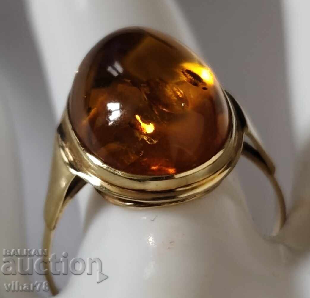 Δημοπρασία ΧΡΥΣΟ ΔΑΧΤΥΛΙΔΙ 8 ΚΑΡΑΤΙΩΝ ΜΕ ΚΕΧΡΙΜΠΑΡΙ