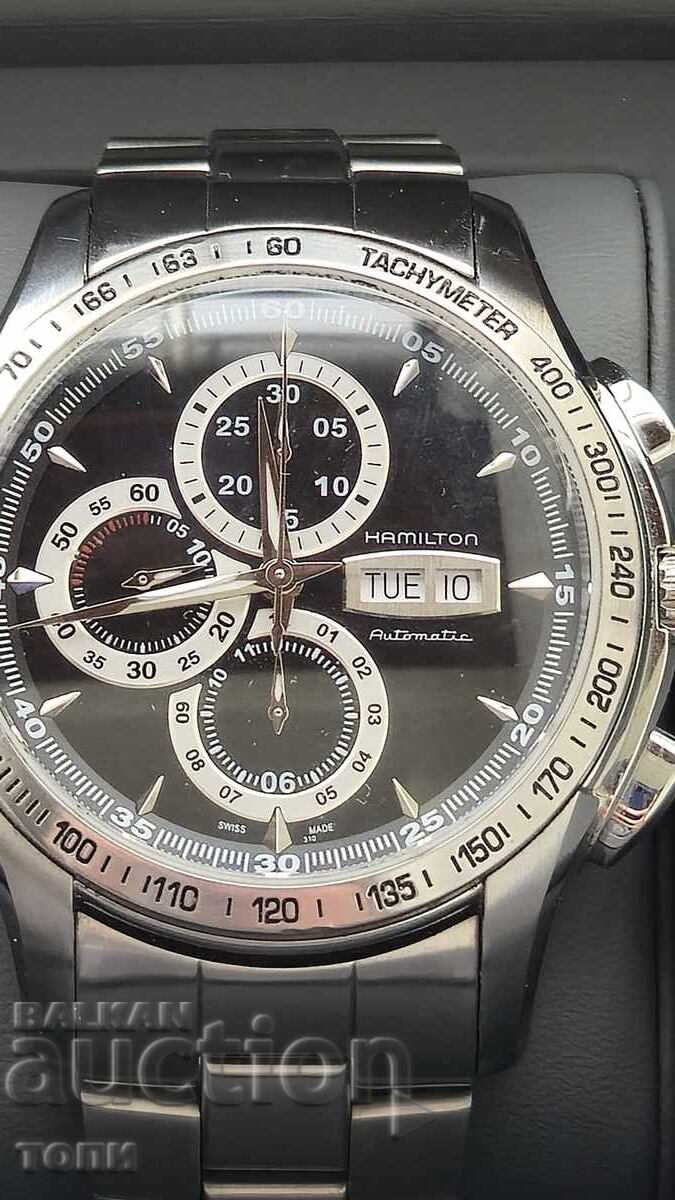 HAMILTON AUTOMATIC CHRONOGRAPH SWISS MADE РЯДЪК РАБОТИ БЗЦ с цена € 295.00 | 576.97 лв.