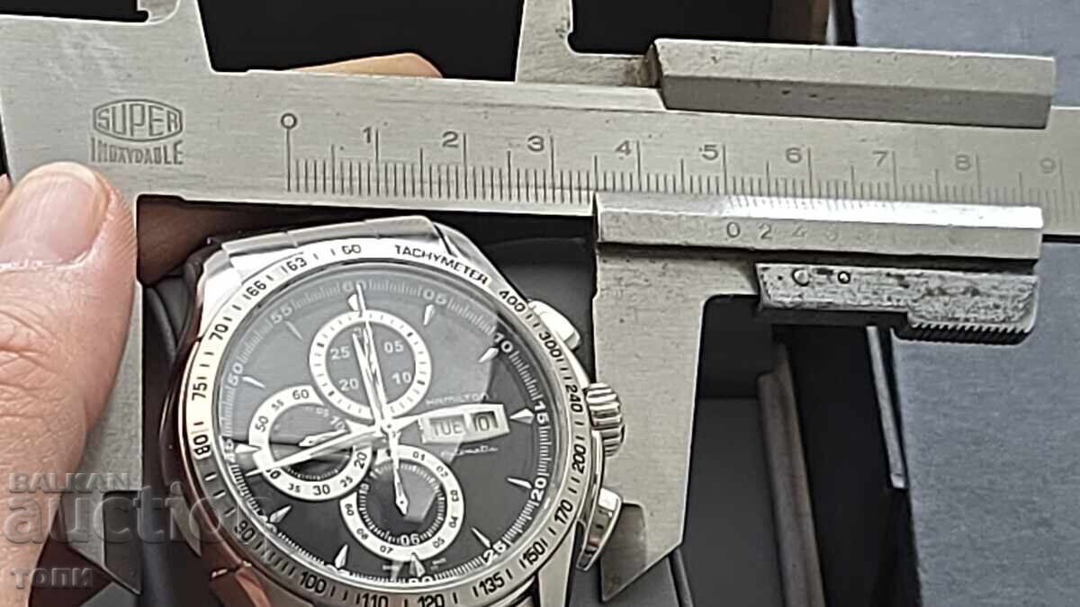 HAMILTON AUTOMATIC CHRONOGRAPH SWISS MADE РЯДЪК РАБОТИ БЗЦ - 12