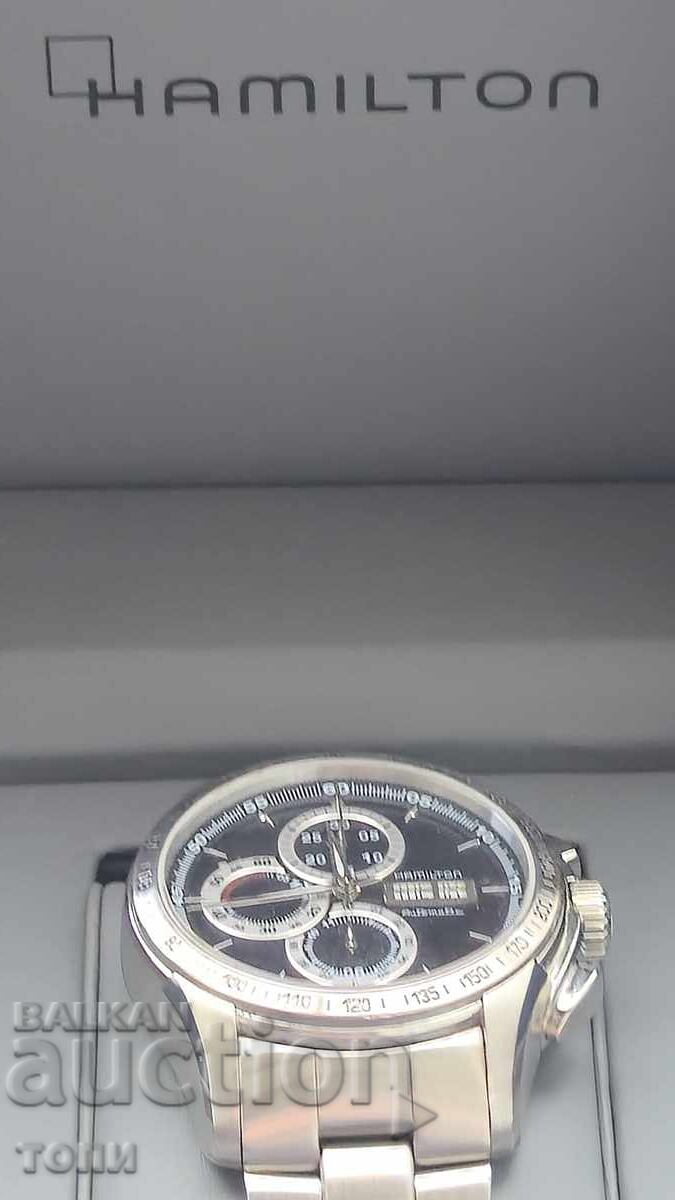 HAMILTON AUTOMATIC CHRONOGRAPH SWISS MADE РЯДЪК РАБОТИ БЗЦ - 13