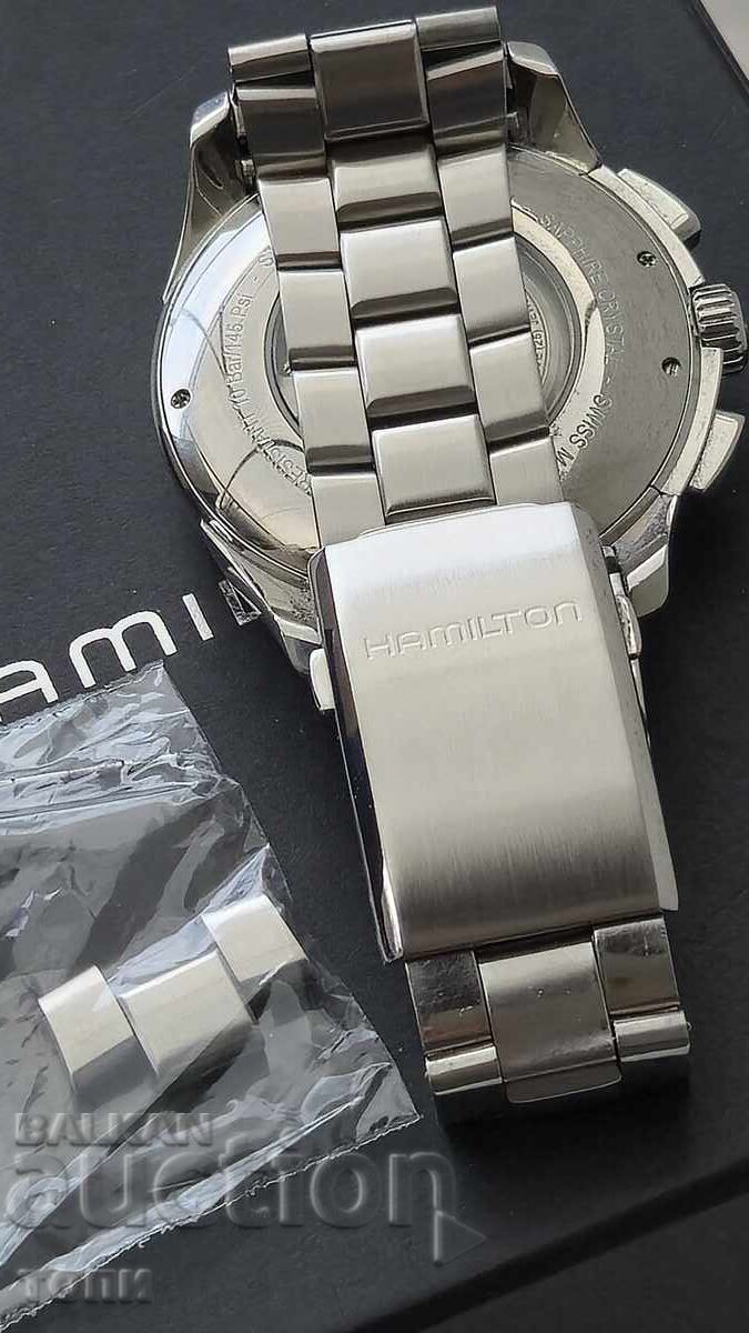 Аукцион HAMILTON AUTOMATIC CHRONOGRAPH SWISS MADE РЯДЪК РАБОТИ БЗЦ