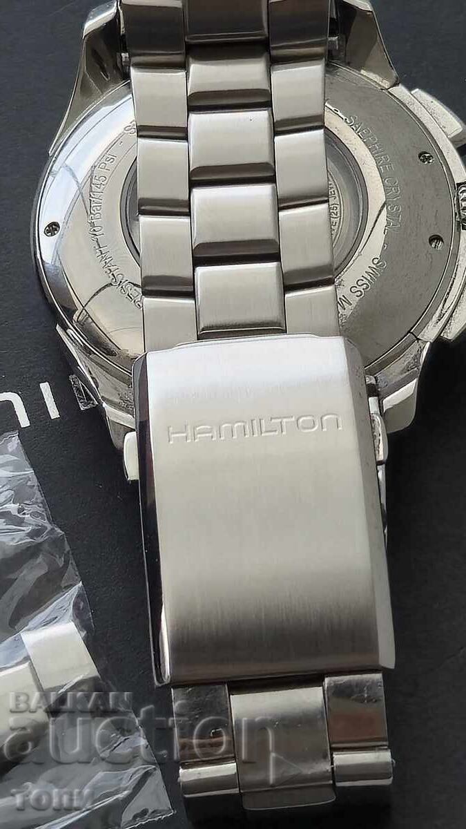 Доставка на HAMILTON AUTOMATIC CHRONOGRAPH SWISS MADE РЯДЪК РАБОТИ БЗЦ