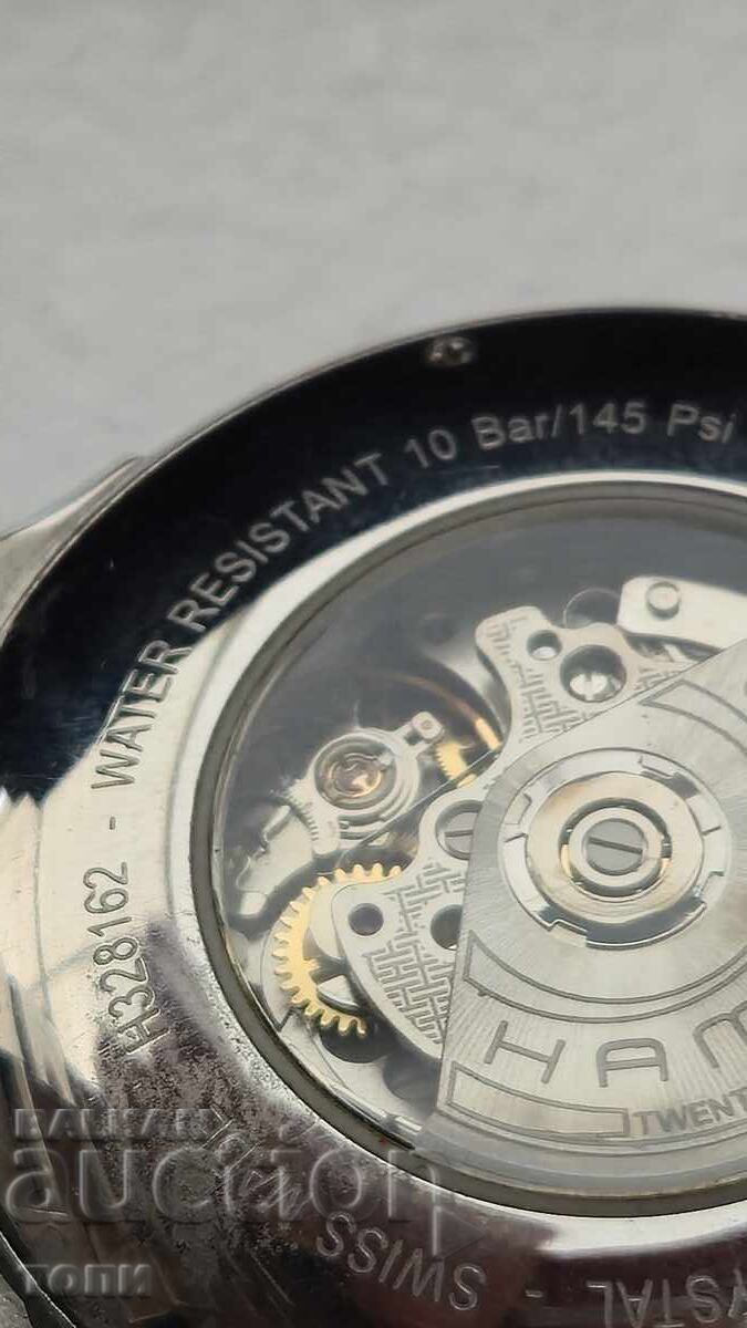 HAMILTON AUTOMATIC CHRONOGRAPH SWISS MADE РЯДЪК РАБОТИ БЗЦ - 10