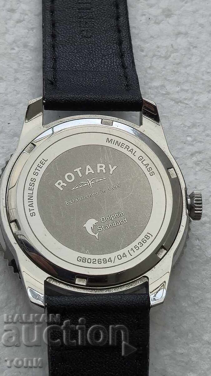 Παράδοση ROTARY OCEAN AVENGER QUARTZ ΣΠΑΝΙΟ DIVER ΛΕΙΤΟΥΡΓΕΙ ΧΩΡΙΣ ΕΓΓΥΗΣΗ
