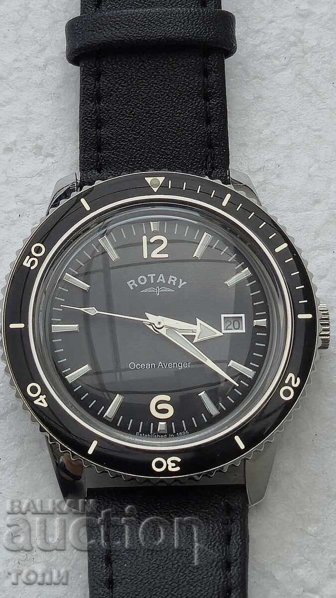 ROTARY OCEAN AVENGER QUARTZ ΣΠΑΝΙΟ DIVER ΛΕΙΤΟΥΡΓΕΙ ΧΩΡΙΣ ΕΓΓΥΗΣΗ