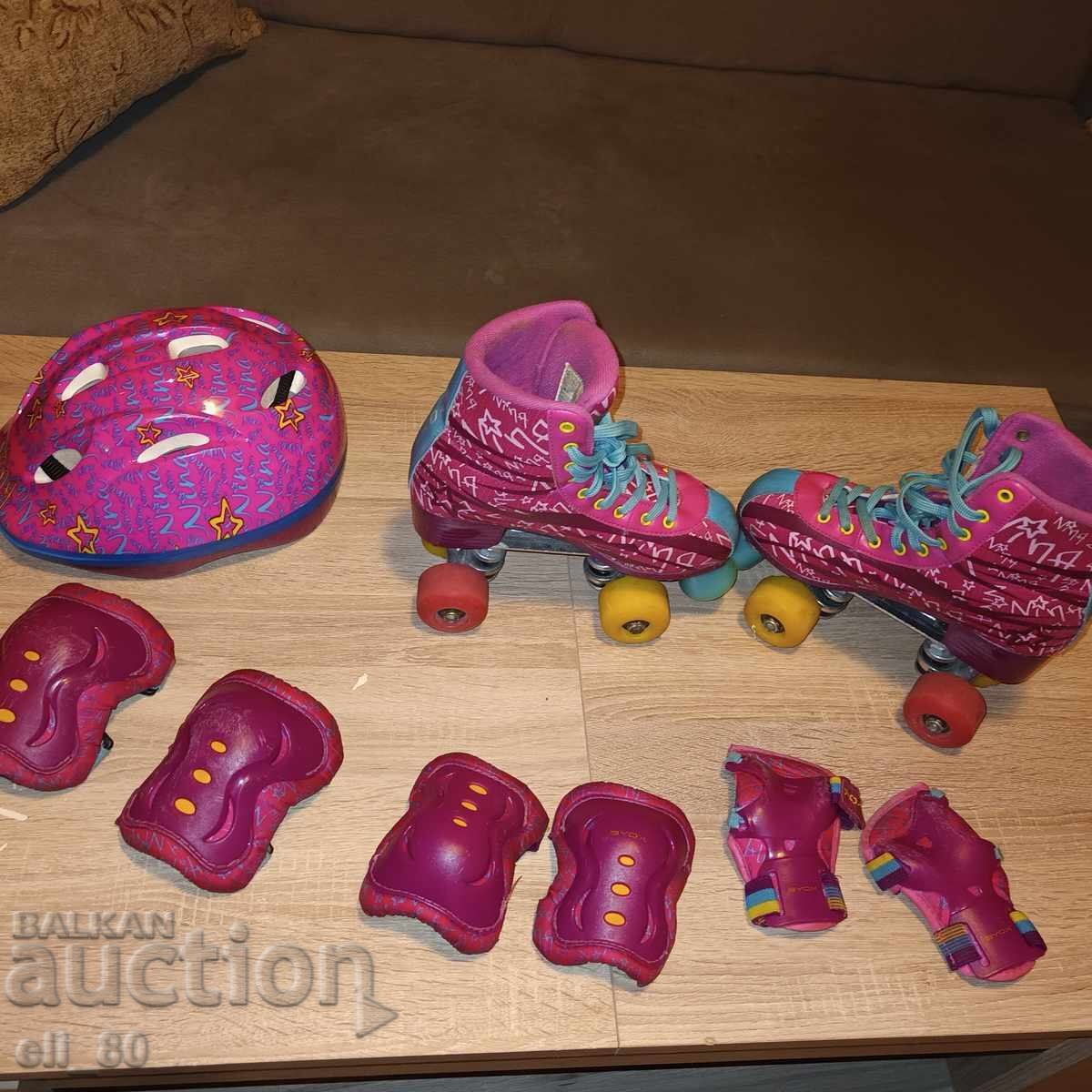 rollerblades full set