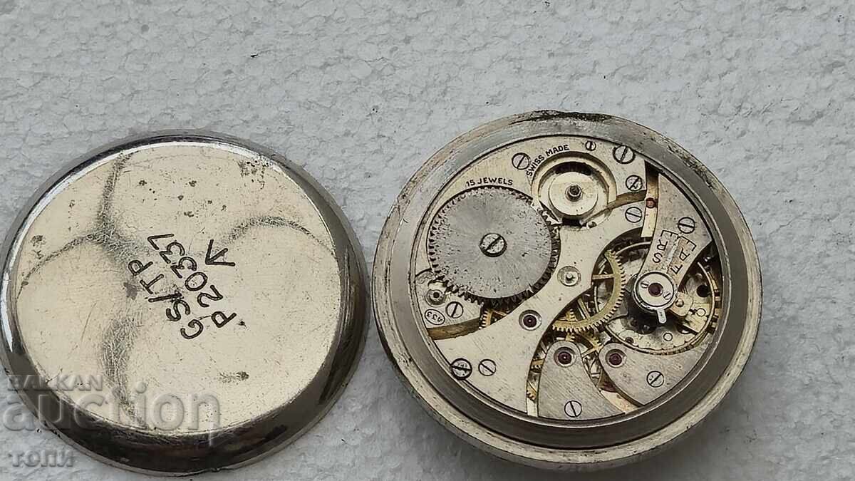 Delivery of MILITARY SWISS MADE CAL 433 RARE NOT WORKING NO RESERVE PRICE !!!!