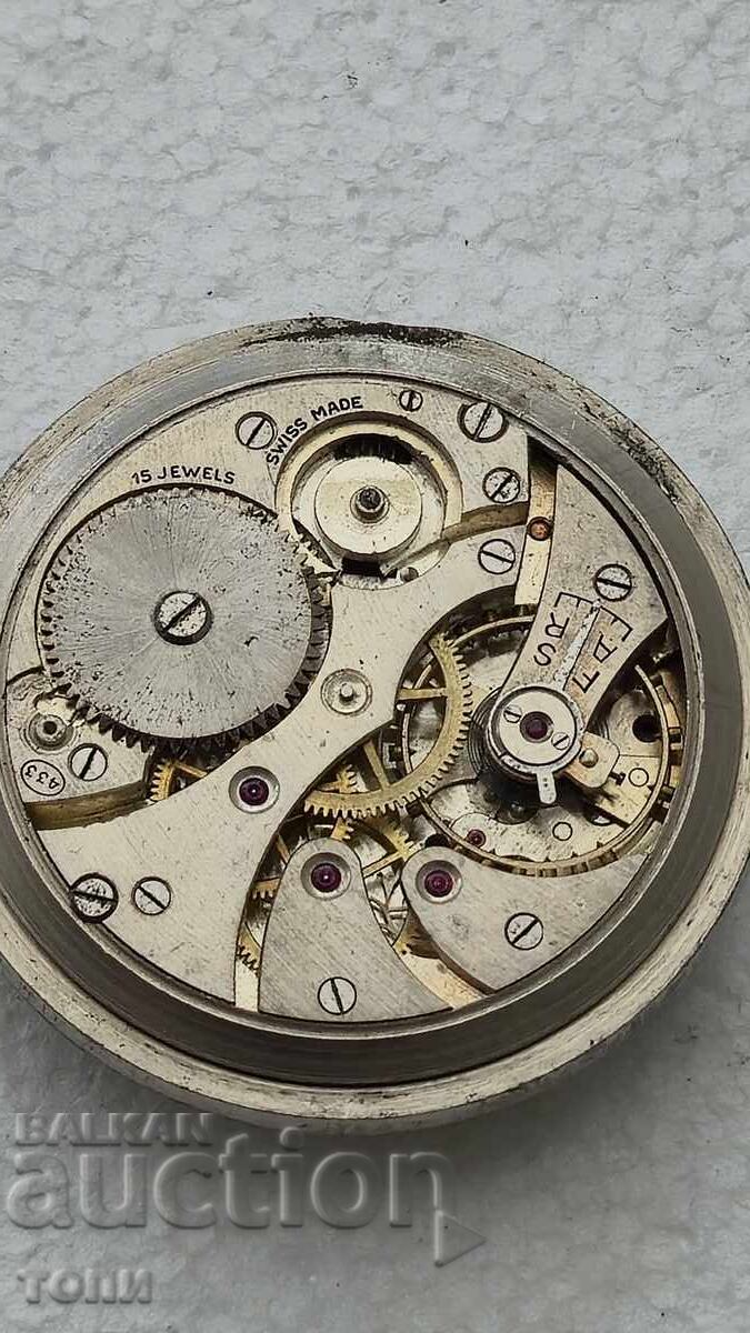 MILITARY SWISS MADE CAL 433 RARE NOT WORKING NO RESERVE PRICE !!!! - 5
