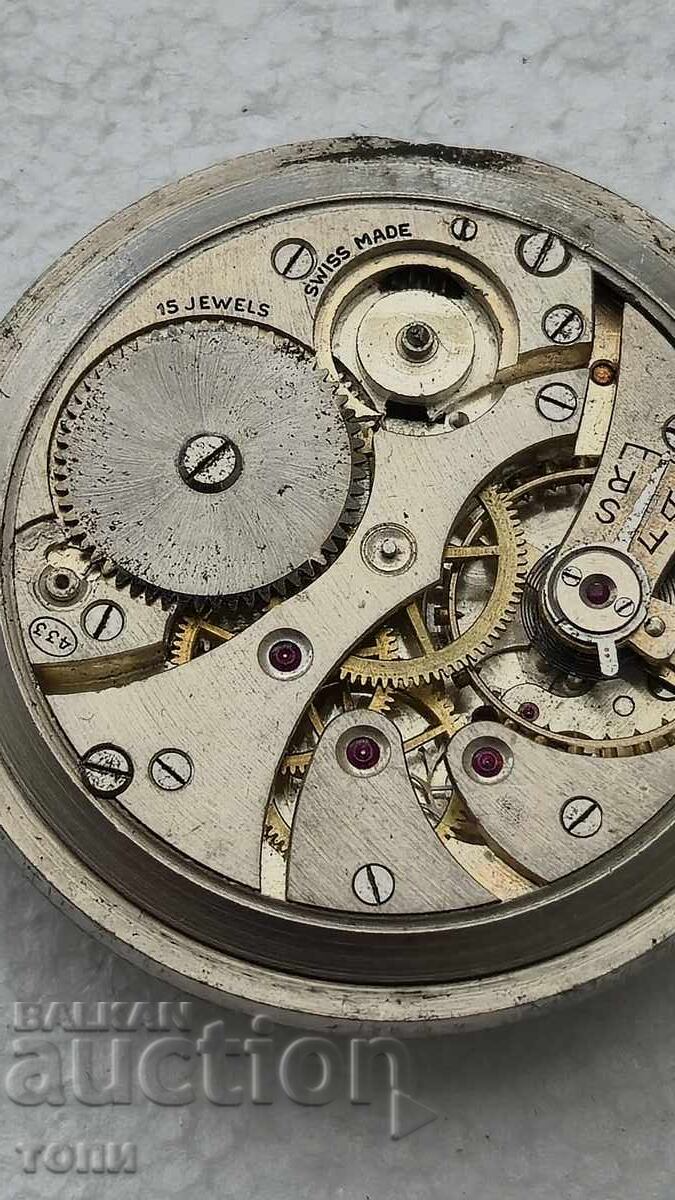 MILITARY SWISS MADE CAL 433 RARE NOT WORKING NO RESERVE PRICE !!!! - 6