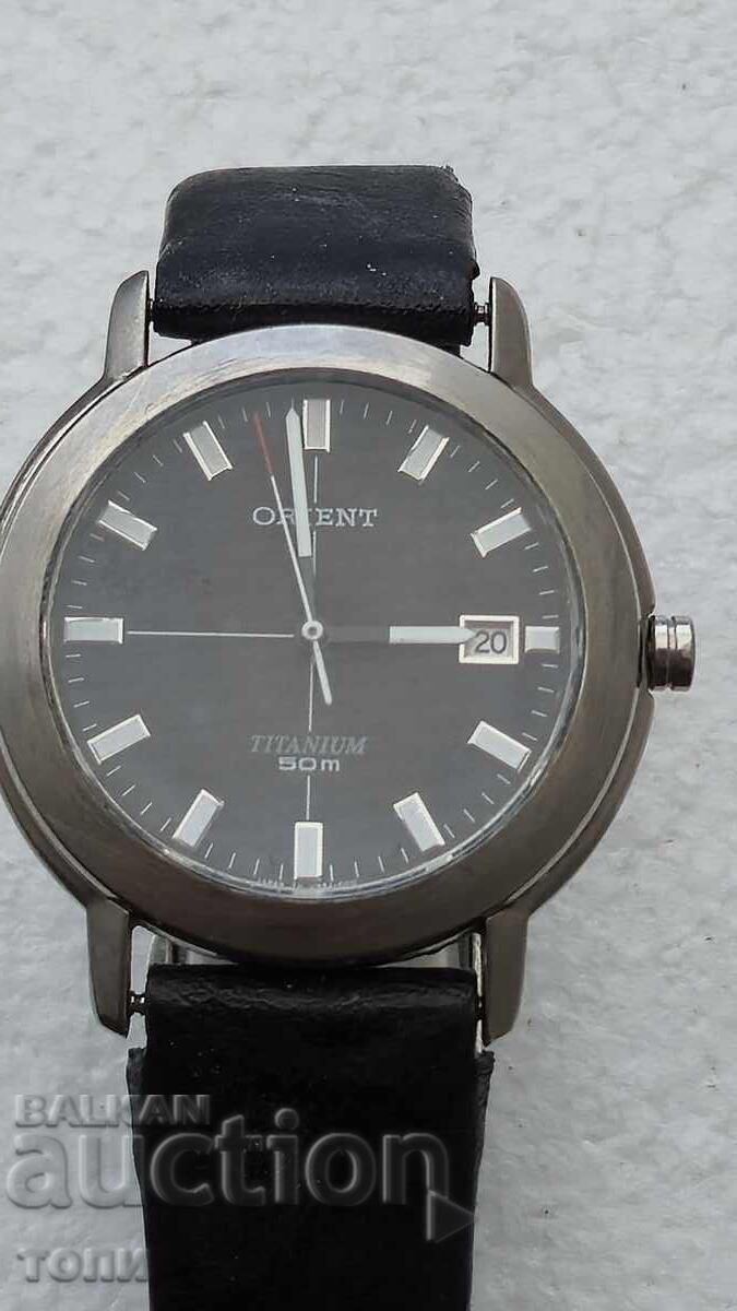 ORIENT QUARTZ JAPAN TITANIUM ΣΠΑΝΙΟ ΛΕΙΤΟΥΡΓΙΚΟ ΧΩΡΙΣ ΕΓΓΥΗΣΗ με τιμή € 21.00 | 41.07 BGN