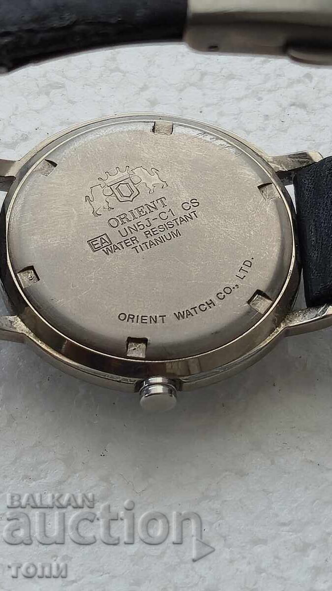 Παράδοση ORIENT QUARTZ JAPAN TITANIUM ΣΠΑΝΙΟ ΛΕΙΤΟΥΡΓΙΚΟ ΧΩΡΙΣ ΕΓΓΥΗΣΗ