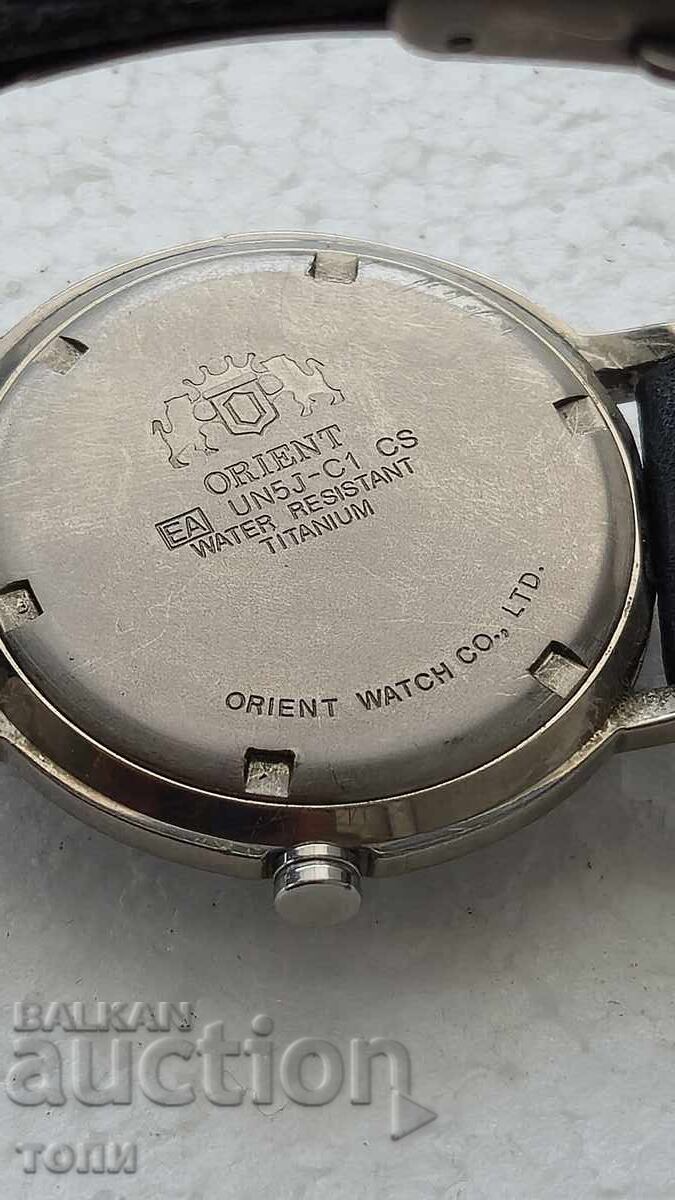 ORIENT QUARTZ JAPAN TITANIUM ΣΠΑΝΙΟ ΛΕΙΤΟΥΡΓΙΚΟ ΧΩΡΙΣ ΕΓΓΥΗΣΗ - 5