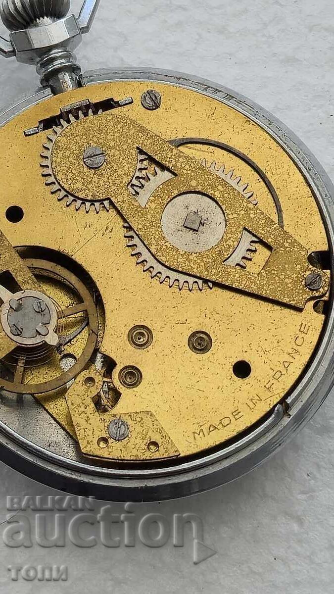 CHRONOGRAPH FRANCE MADE MILITARY RARE NOT WORKING BZC.!!!! - 6