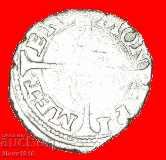 Auction  METZ LORRAINE: FRANCE★1/2 BUGNE 1551-1555 SILVER! DISCOVERY
