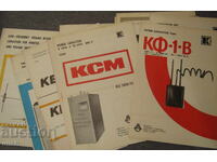 11 τεμ. παλιά διαφημιστικά φυλλάδια πυκνωτών Izotimpex