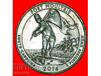 Ⰺ DISCOVERY FLY ON PANTS: USA ★ 1/4 DOLLAR 2016D SHIPS UNC!