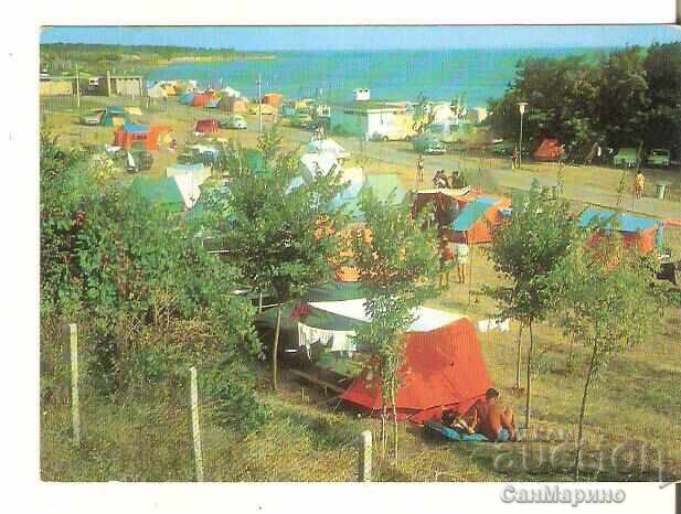 Card Bulgaria Pomorie Camping "Europe" 4*