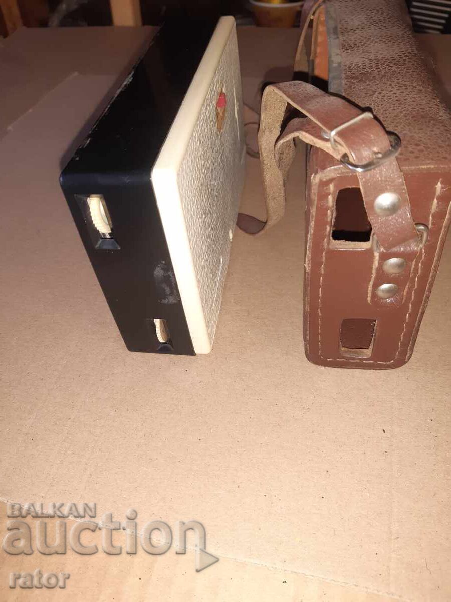 Radio vechi, tranzistor SELGA - URSS cu husă - 6