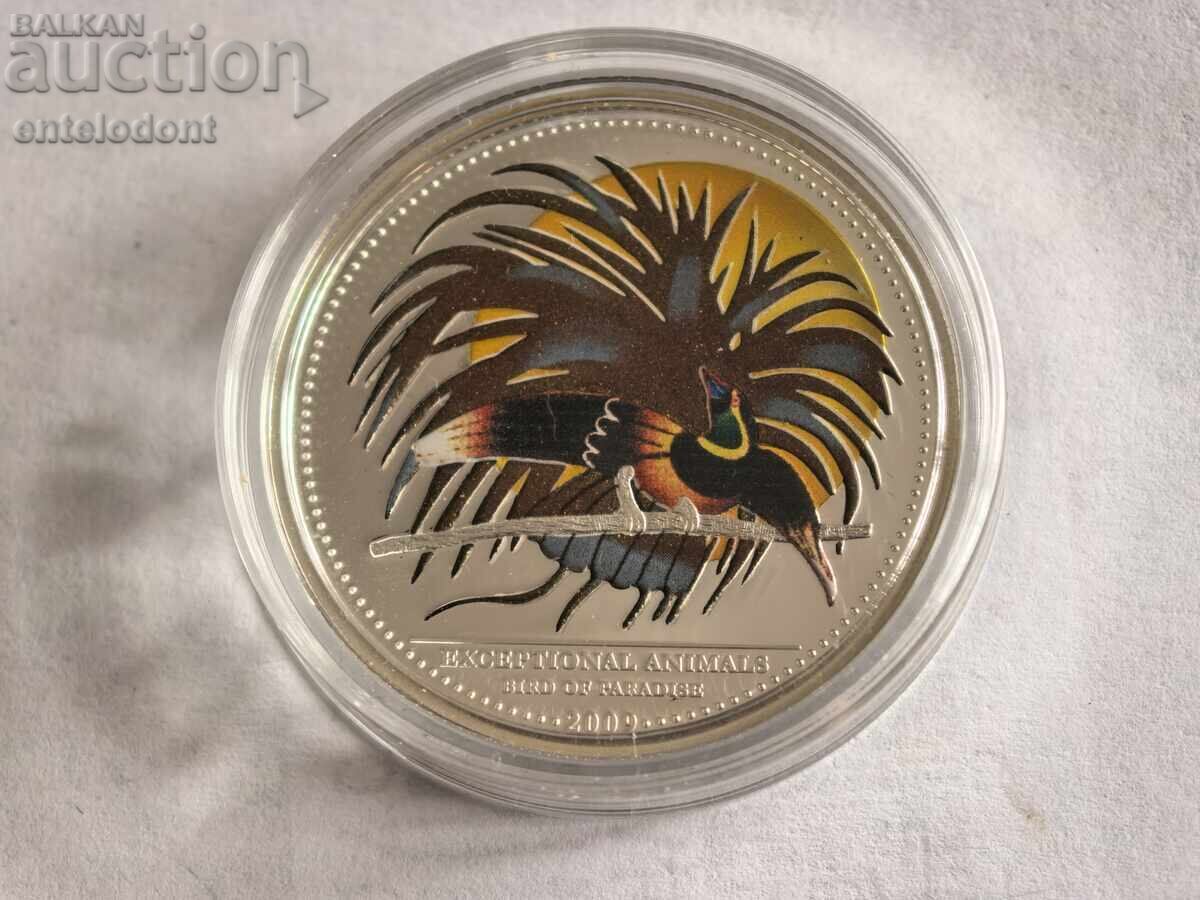 5 δολάρια 2009 Παλάου ασήμι