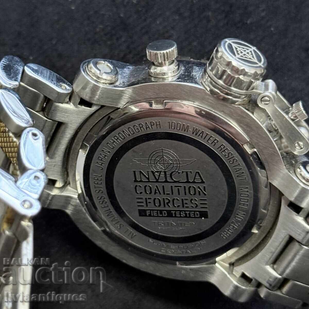 Livrarea Masiv și impresionant ceas bărbătesc Invicta Coalition Force