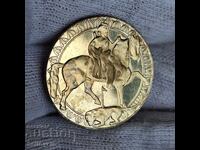 ✅ΕΠΕΤΕΙΑΚΟ νόμισμα 2 λέβα 1981 - ΙΠΠΕΑΣ ΤΗΣ ΜΑΝΤΑΡΑ❗