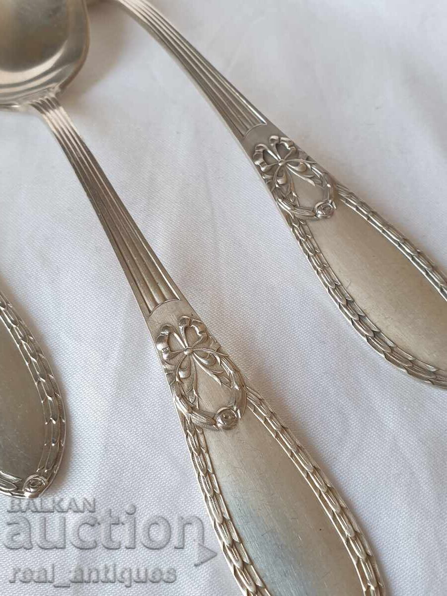 Livrarea Set linguri placate cu argint