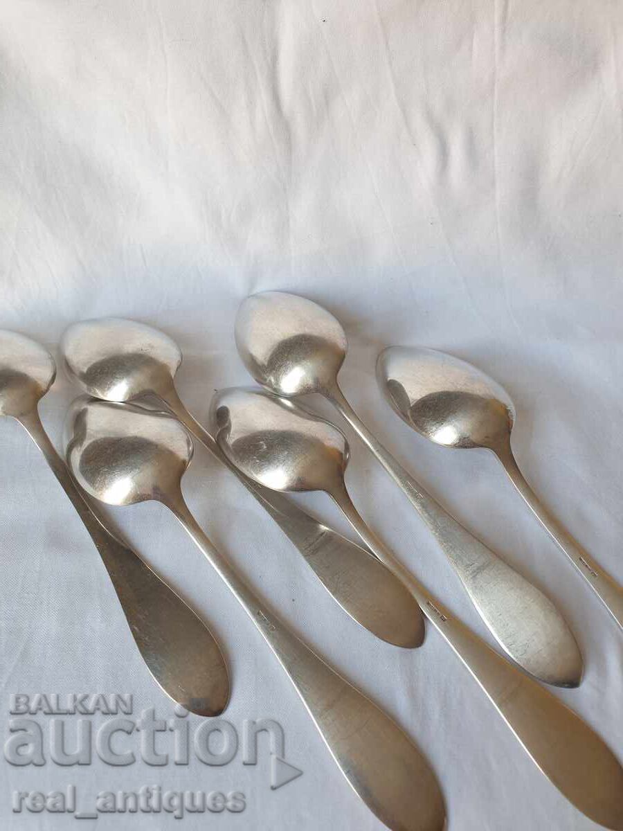 Set linguri placate cu argint - 5