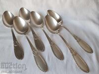 Set linguri placate cu argint