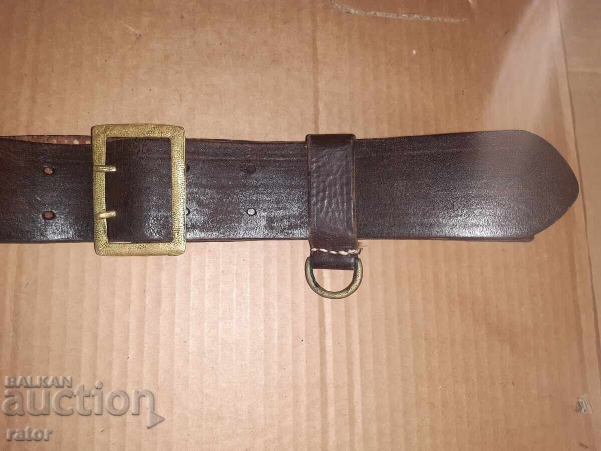 Licitație Centură veche de ofițer de paradă militară, uniformă