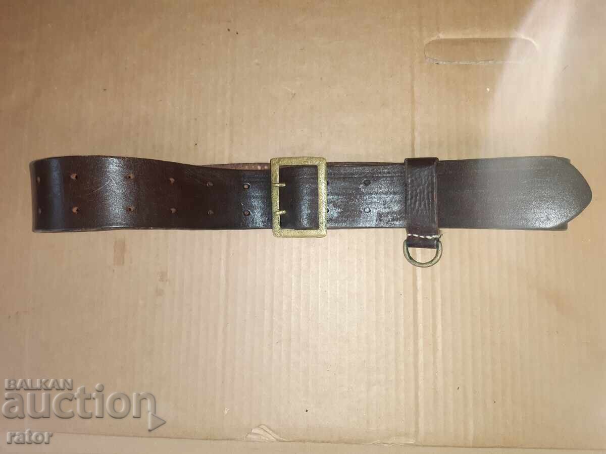 Centură veche de ofițer de paradă militară, uniformă