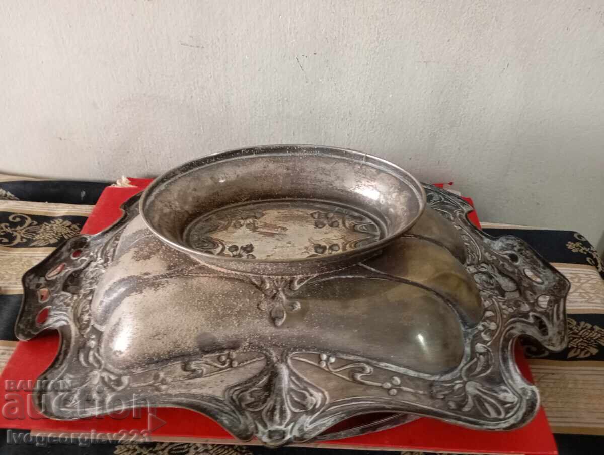 Bol, fructieră Art Nouveau - 6