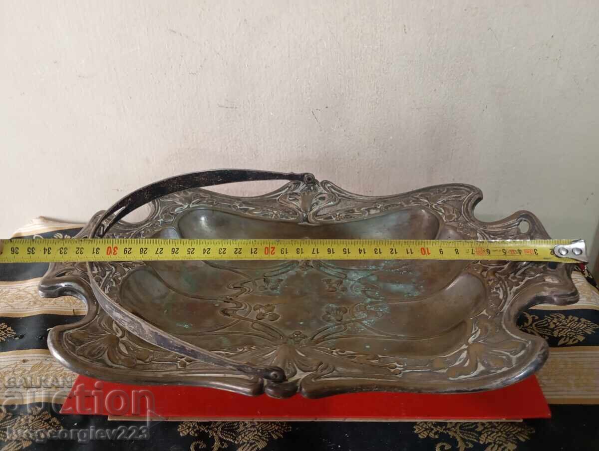 Bol, fructieră Art Nouveau - 7