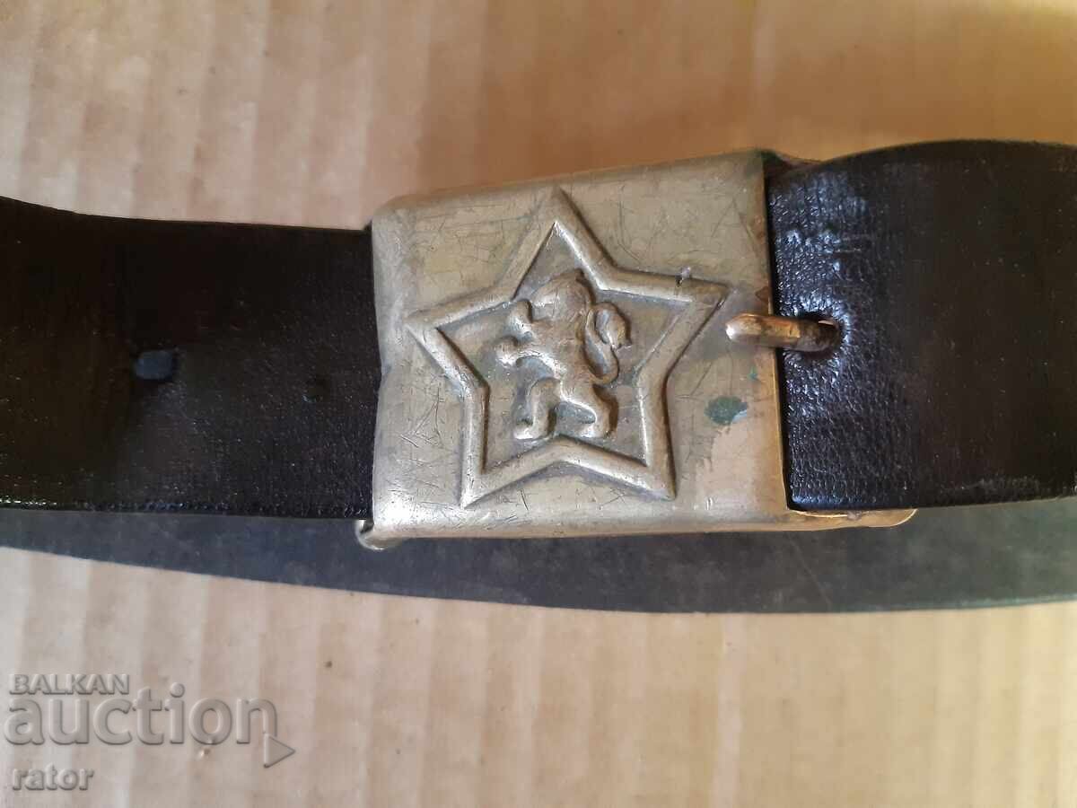 Стар военен строеви войнишки колан  , униформа с цена € 10.00 | 19.56 лв.