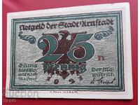 Банкнота-Германия-Тюрингия-Арнщат-25 пфенига 1921