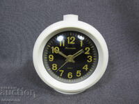 OLD RETRO SOC USSR MECHANICAL ALARM CLOCK YANTAR